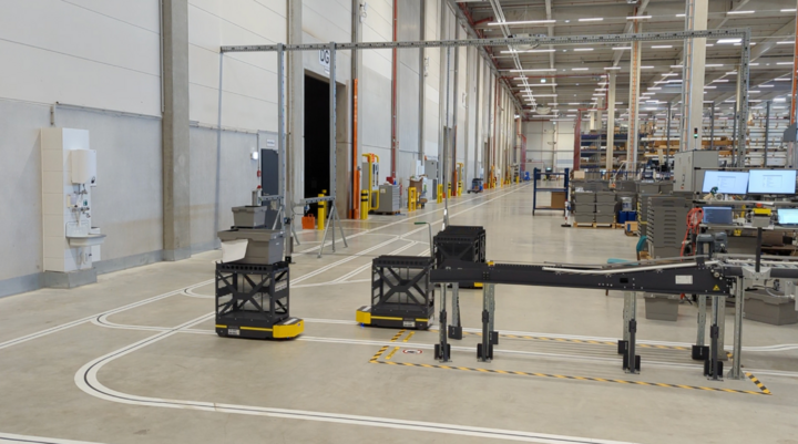 Insight into the distribution center with driving Weasels